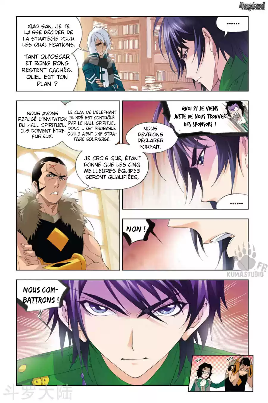 Read Combat Continent - Douluo Dalu FR Manga Online
