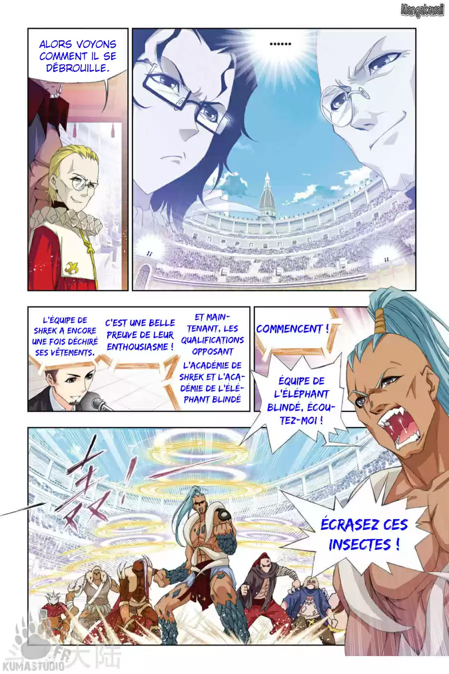 Read Combat Continent - Douluo Dalu FR Manga Online
