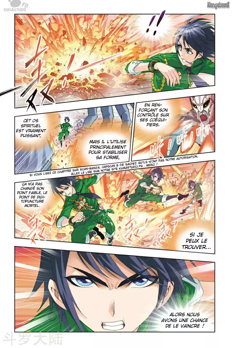Read Combat Continent - Douluo Dalu FR Manga Online