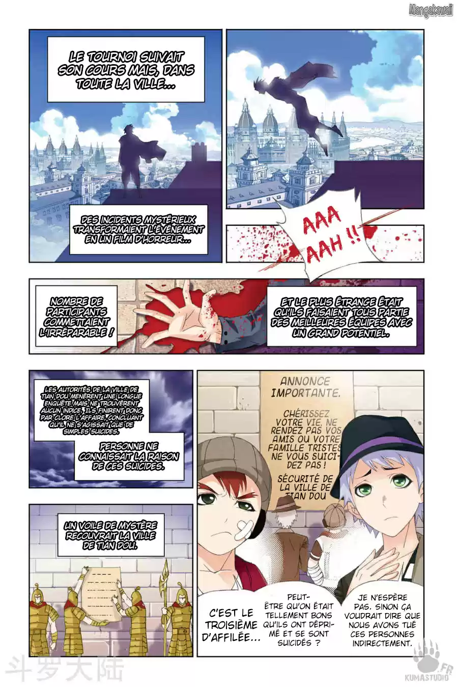 Read Combat Continent - Douluo Dalu FR Manga Online