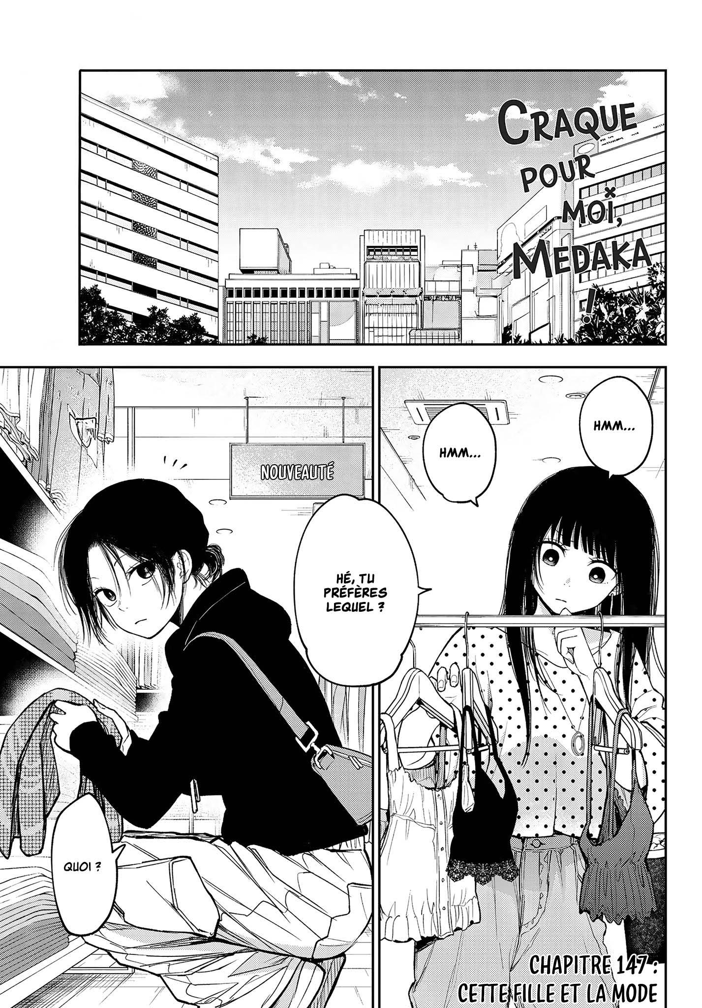 Read Craque pour moi, Medaka ! fr Manga Online