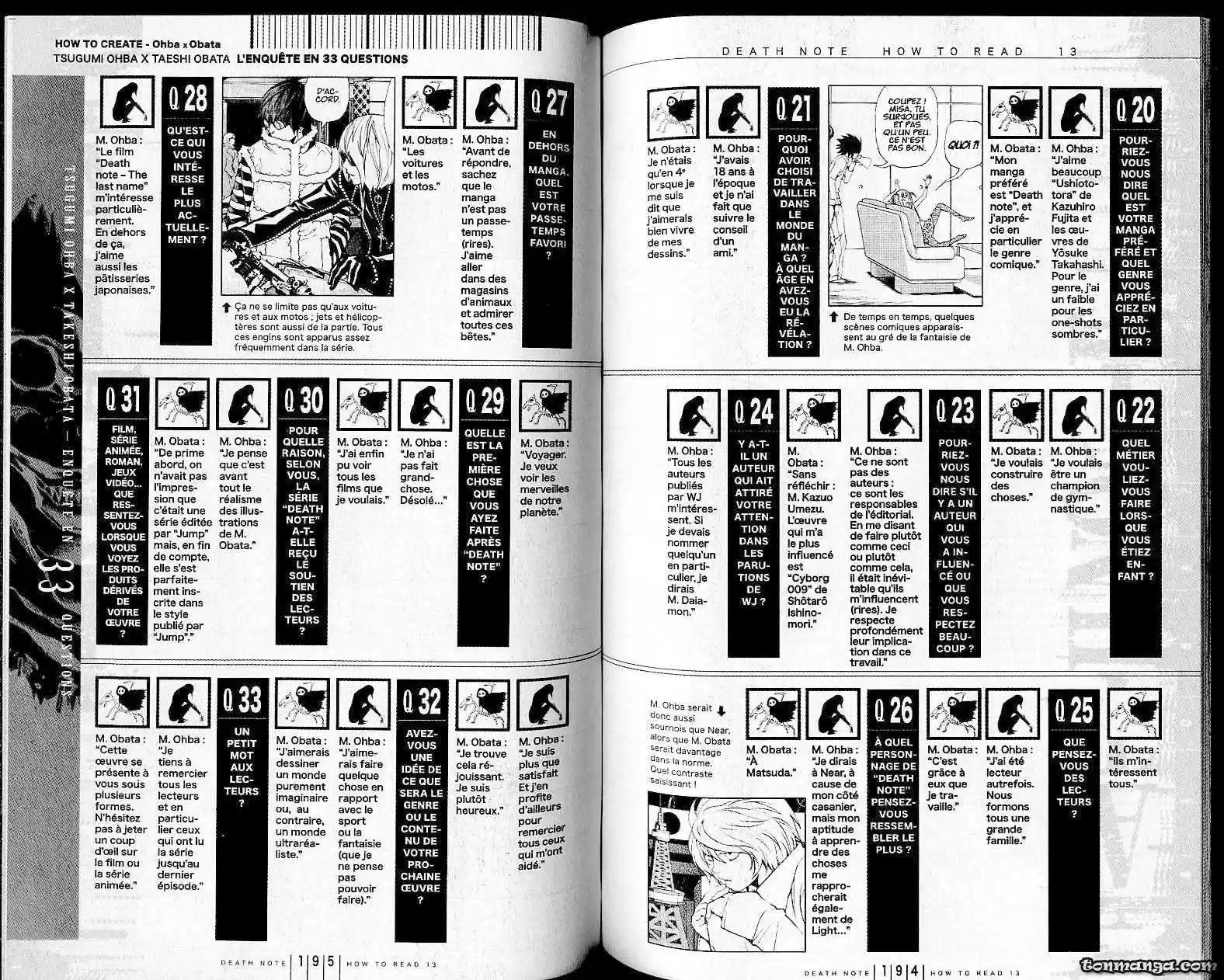 Read Death Note FR Manga Online