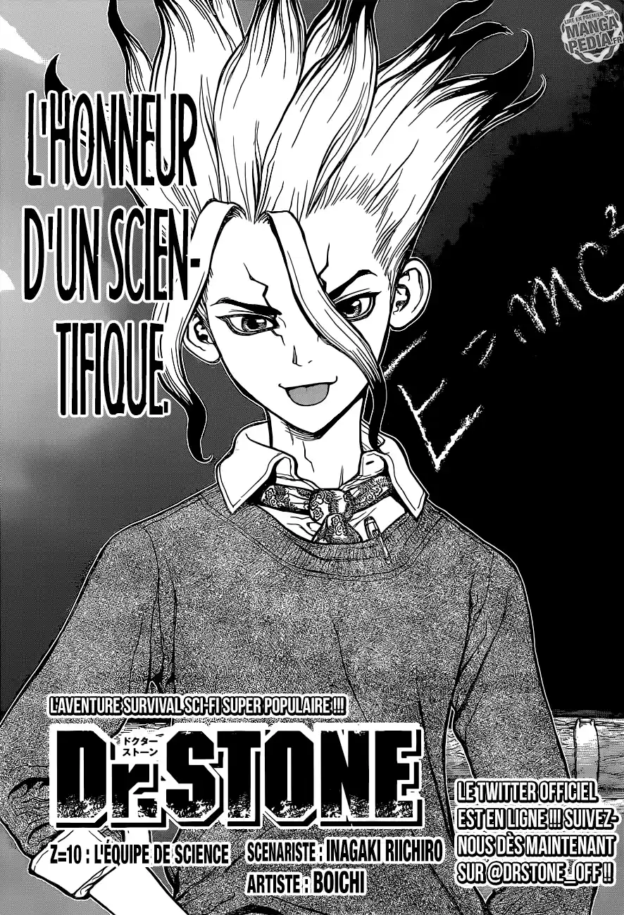 Read Dr. Stone FR Manga Online