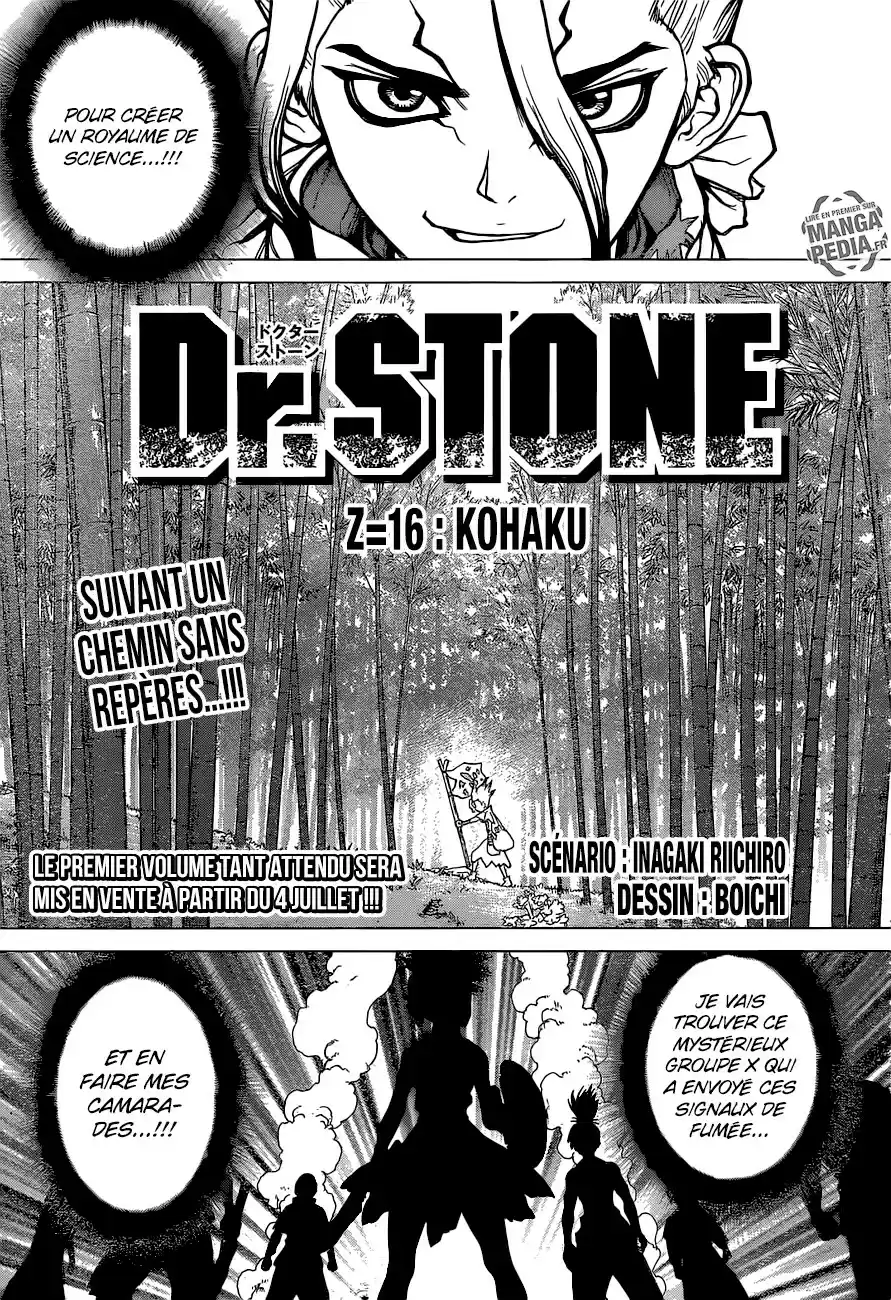 Read Dr. Stone FR Manga Online