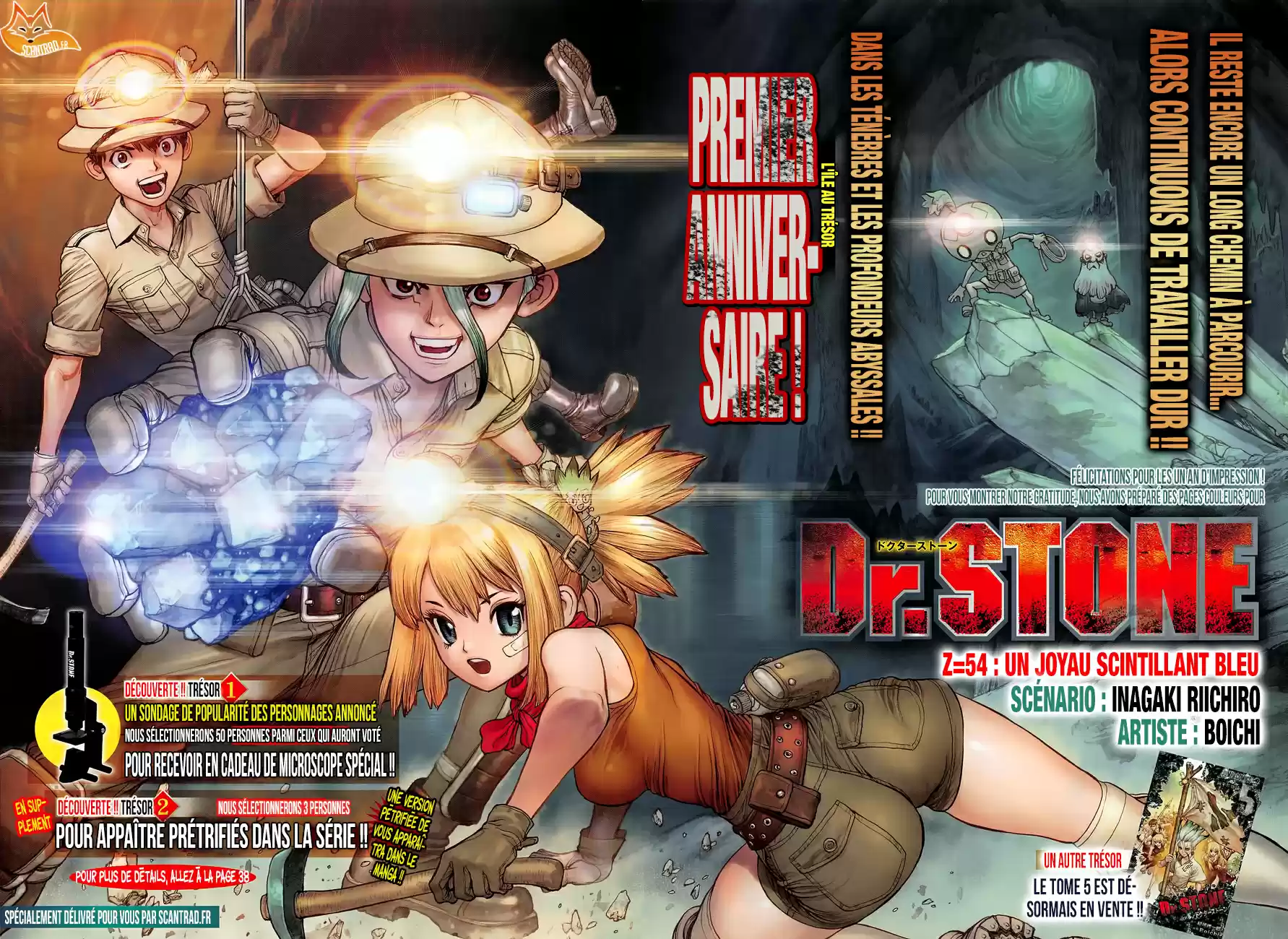Read Dr. Stone FR Manga Online