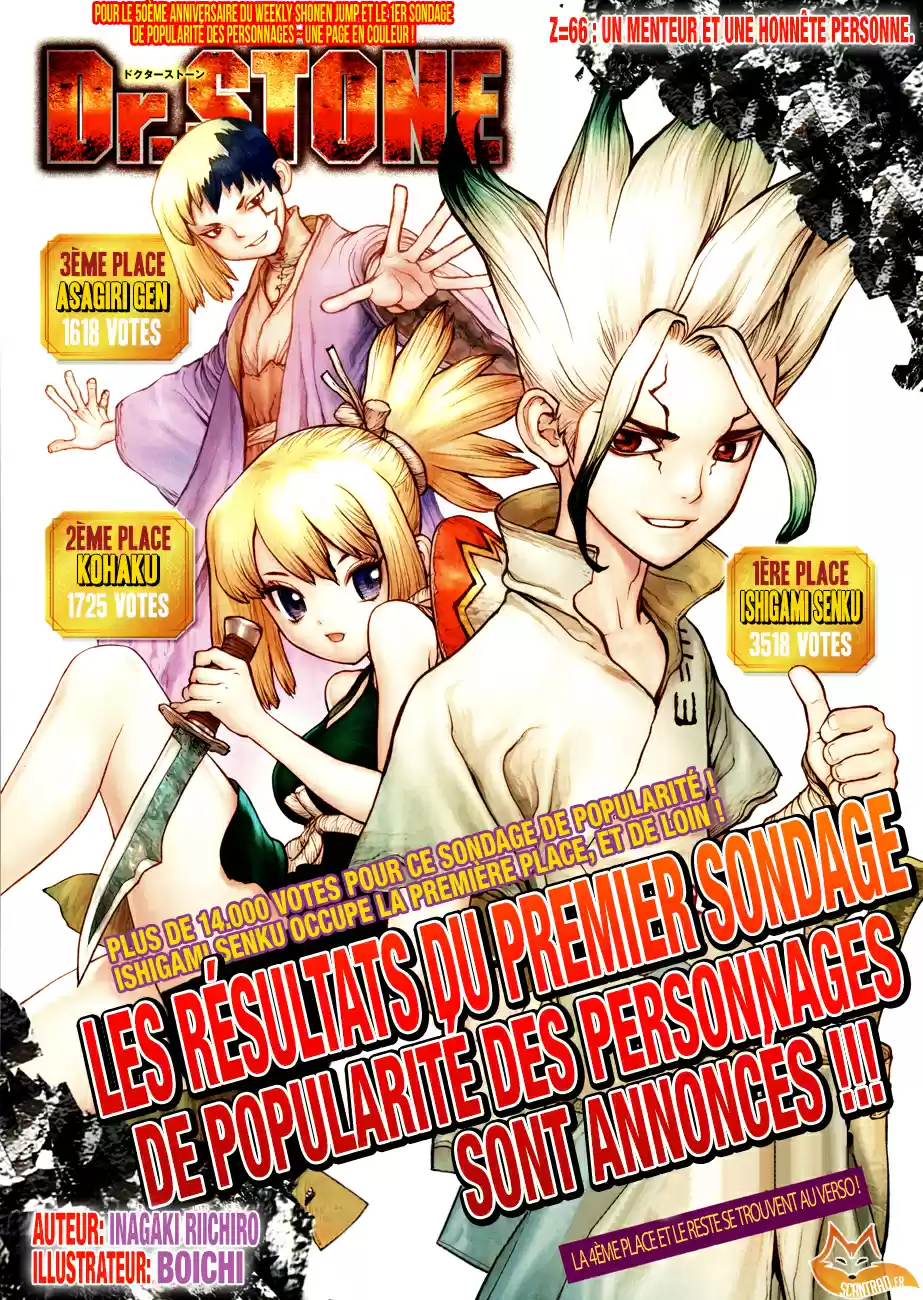 Read Dr. Stone FR Manga Online