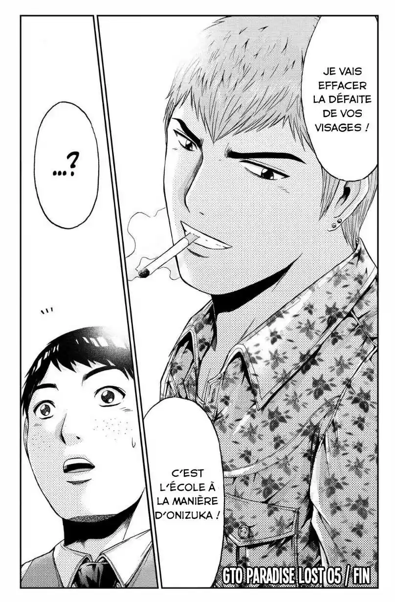 Read GTO Paradise Lost FR Manga Online
