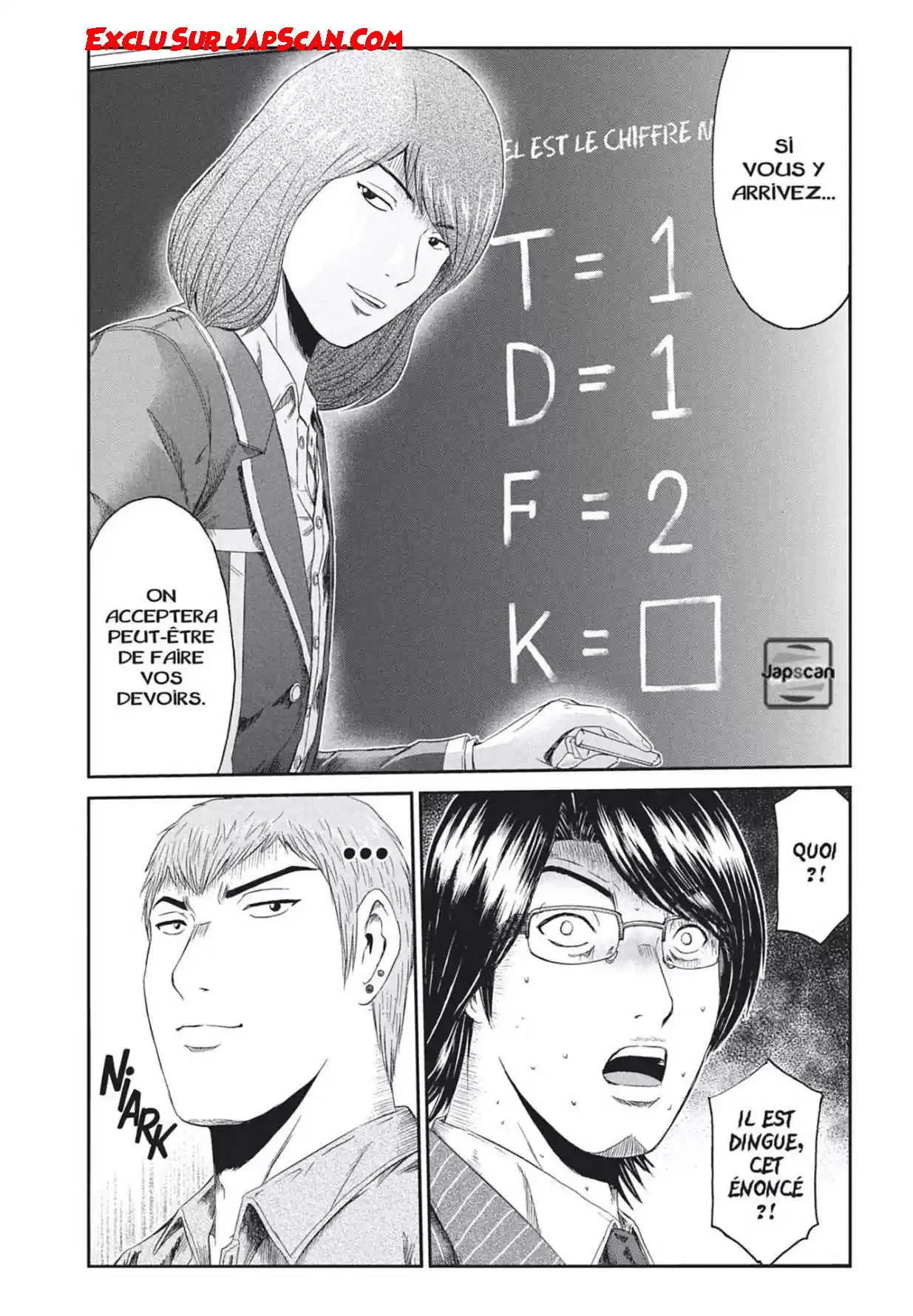Read GTO Paradise Lost FR Manga Online