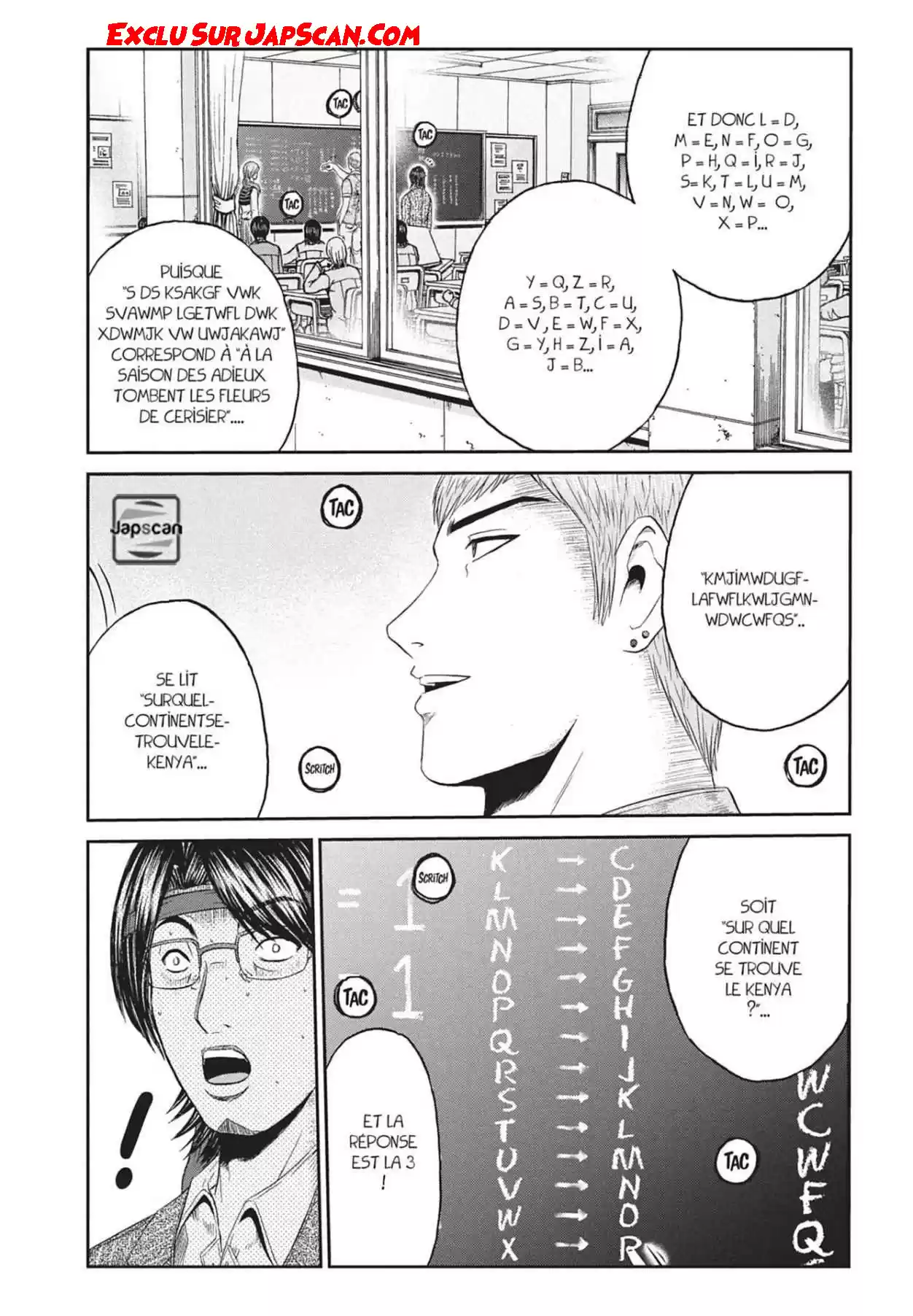 Read GTO Paradise Lost FR Manga Online