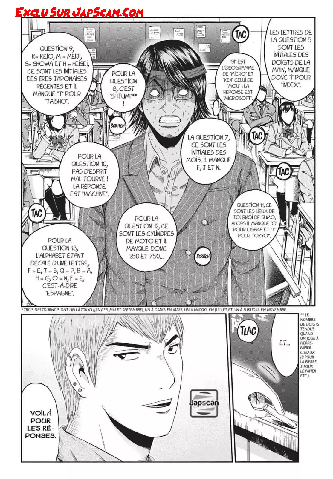 Read GTO Paradise Lost FR Manga Online