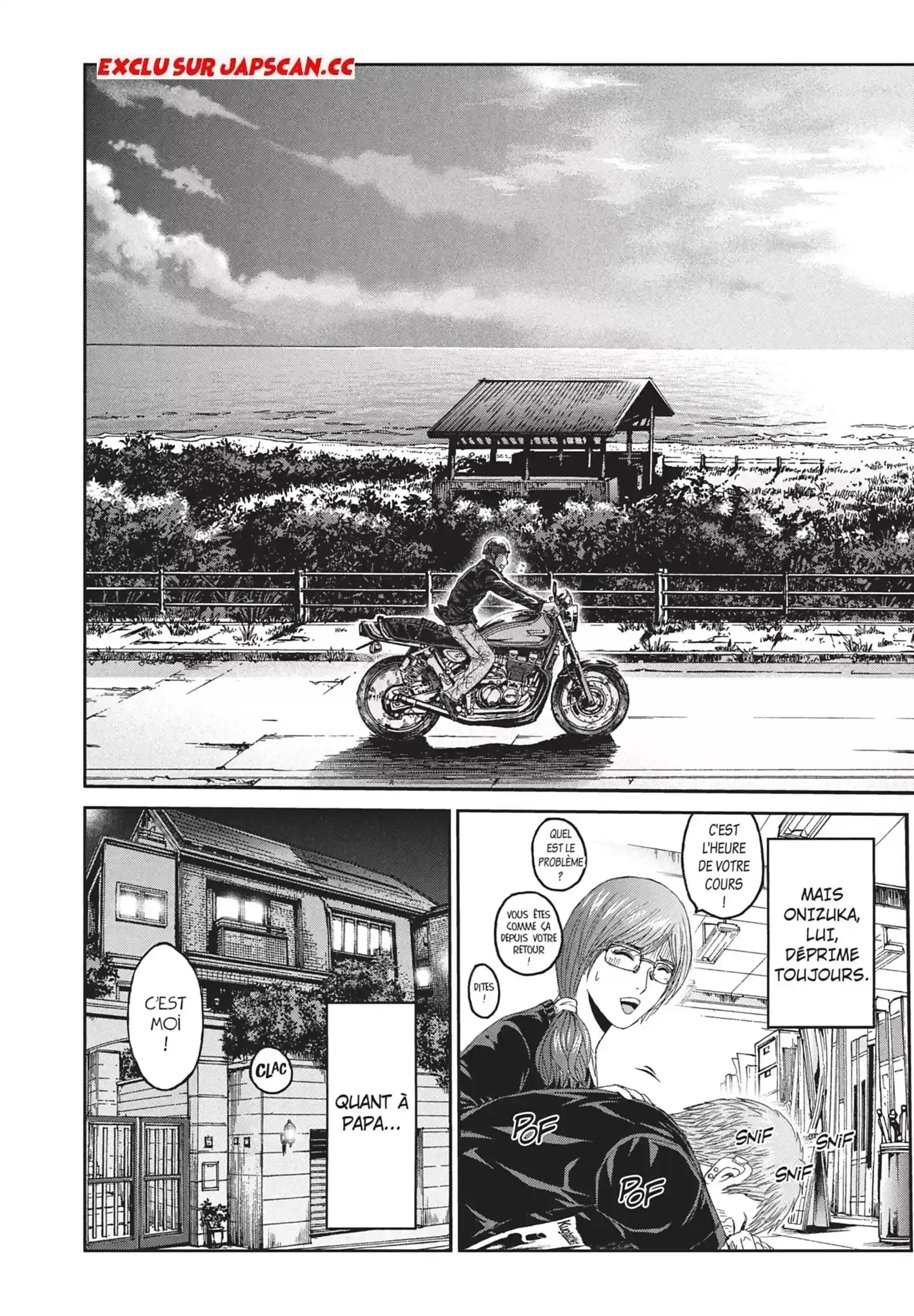 Read GTO Paradise Lost FR Manga Online