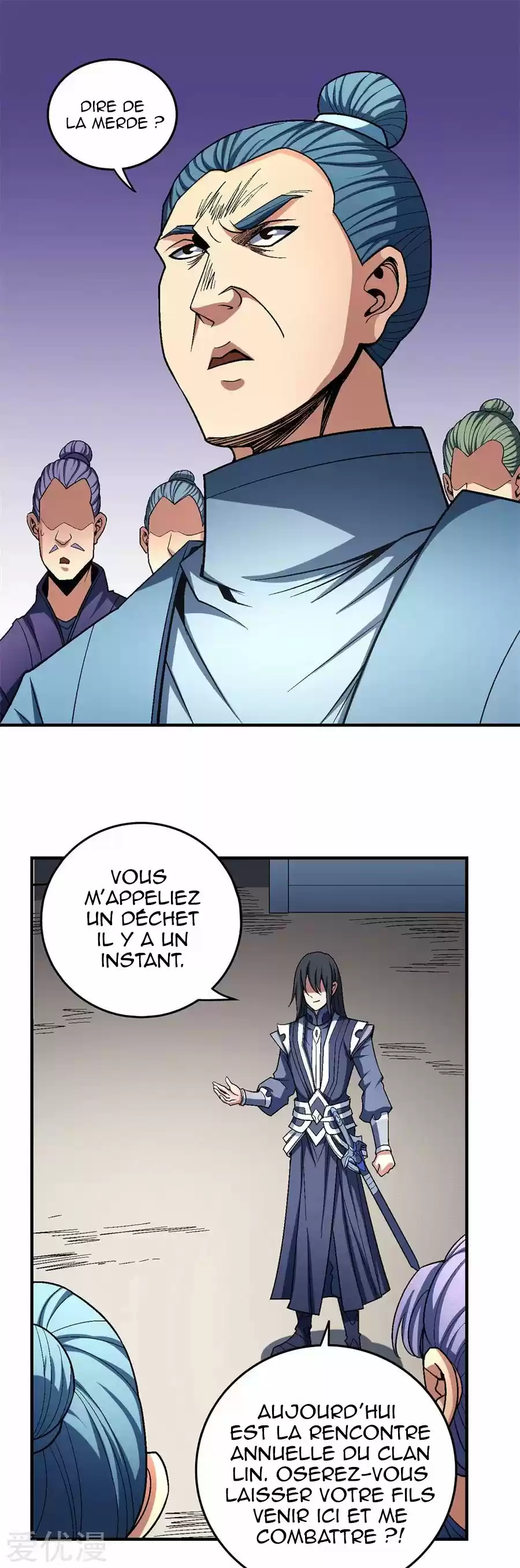 Read God of Martial Arts FR Manga Online