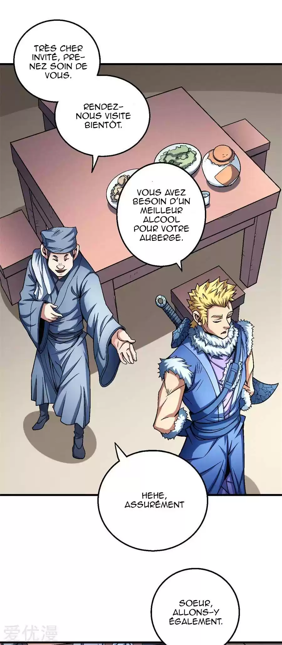 Read God of Martial Arts FR Manga Online