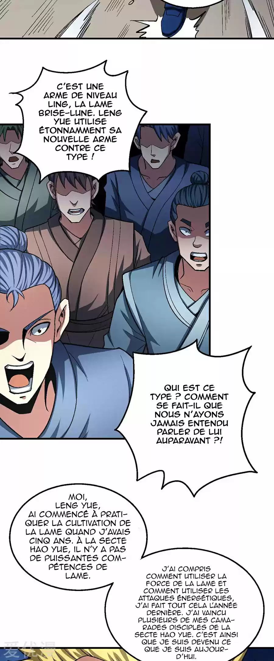 Read God of Martial Arts FR Manga Online