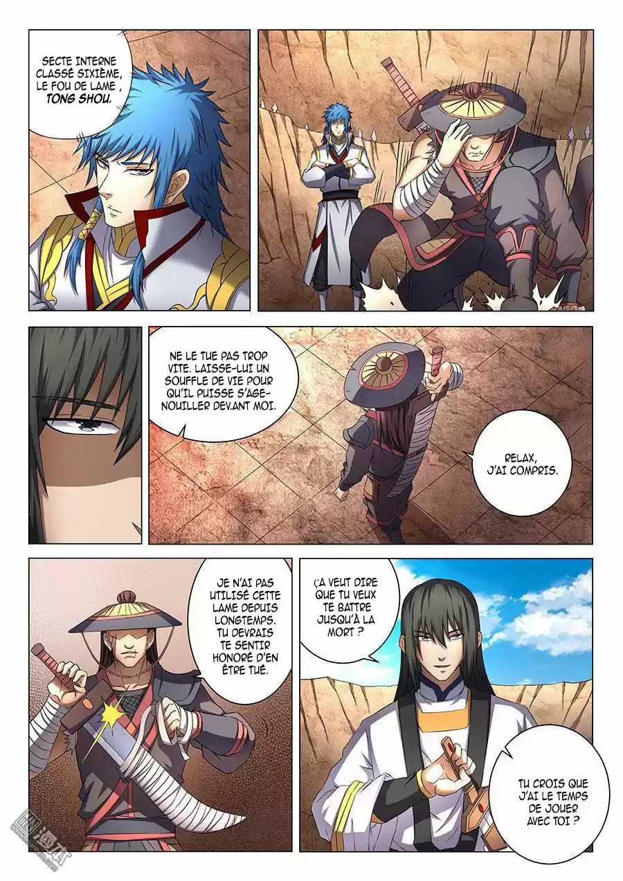 Read God of Martial Arts FR Manga Online