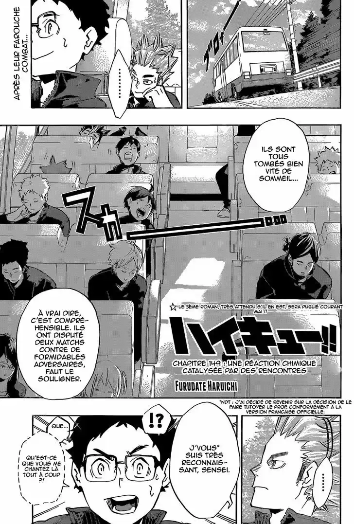 Read Haikyuu FR Manga Online