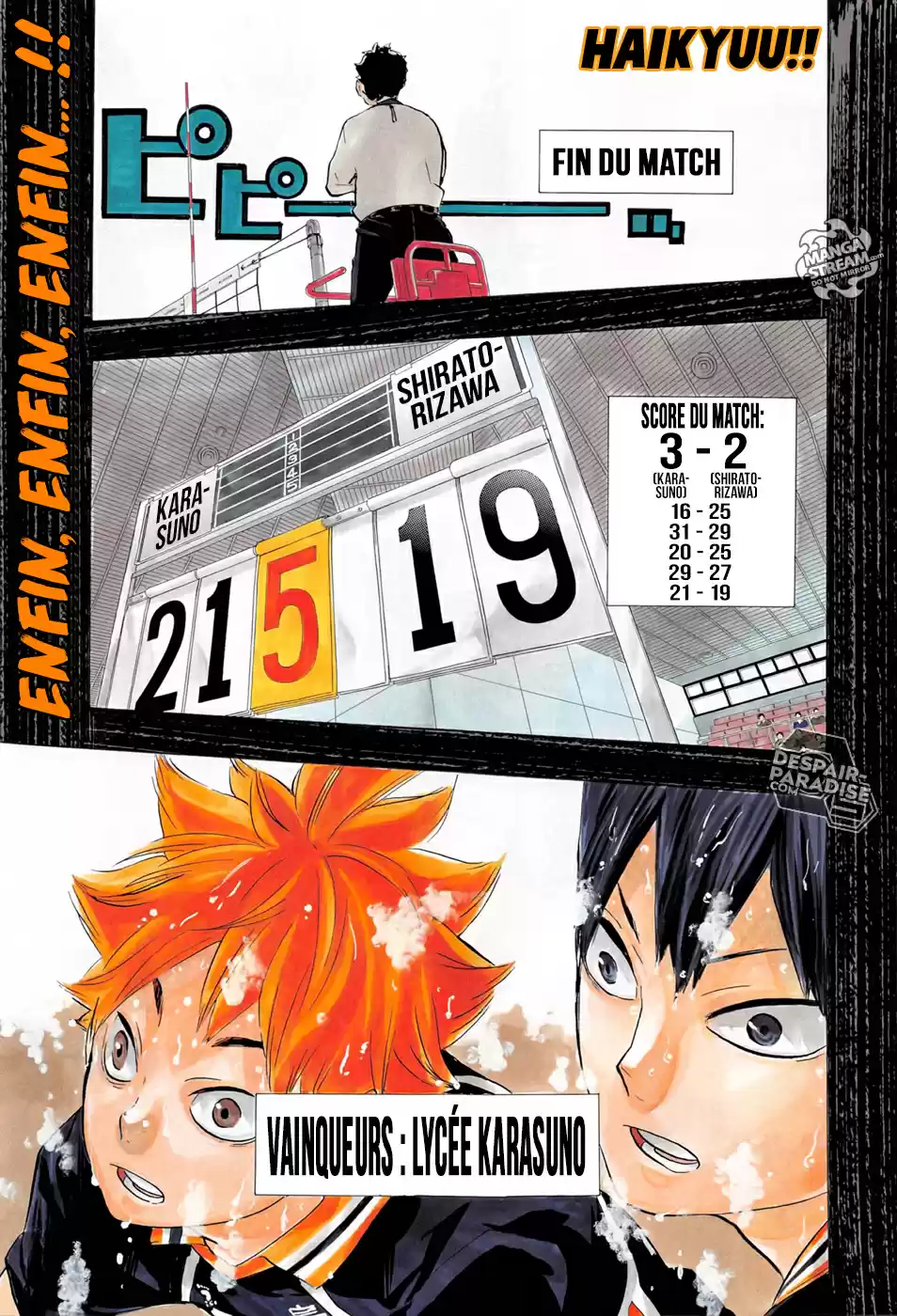 Read Haikyuu FR Manga Online