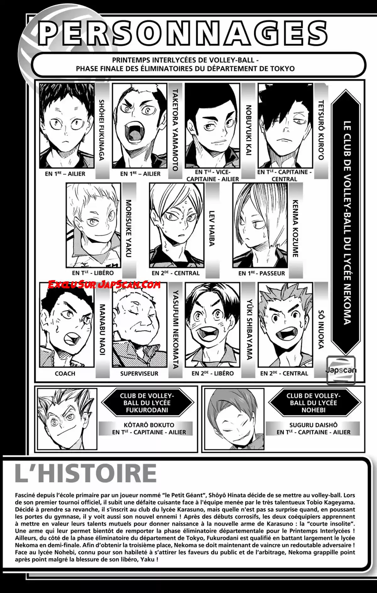 Read Haikyuu FR Manga Online