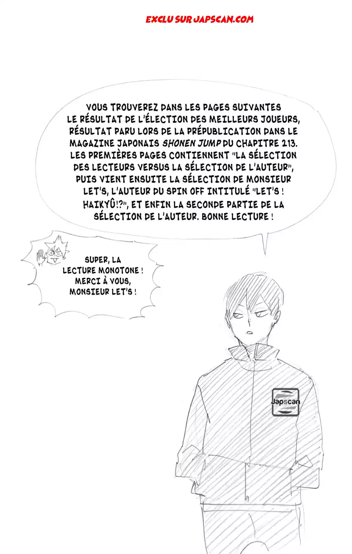 Read Haikyuu FR Manga Online