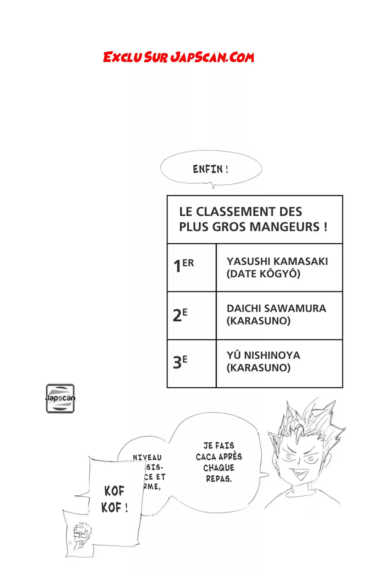 Read Haikyuu FR Manga Online