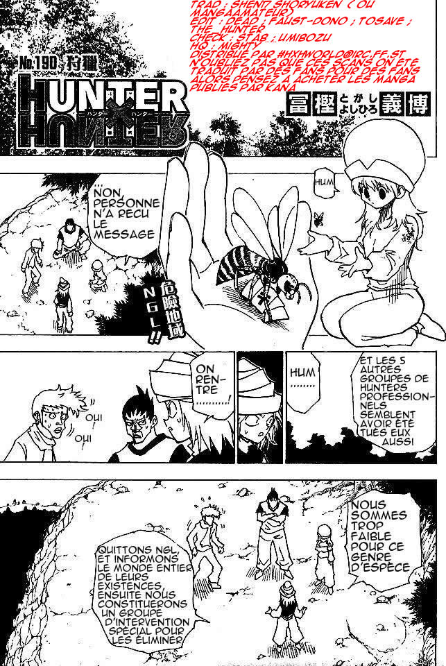 Read Hunter X Hunter FR Manga Online