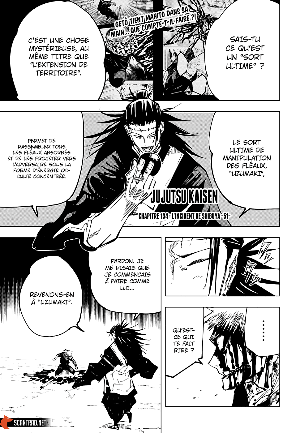 Read Jujutsu Kaisen FR Manga Online