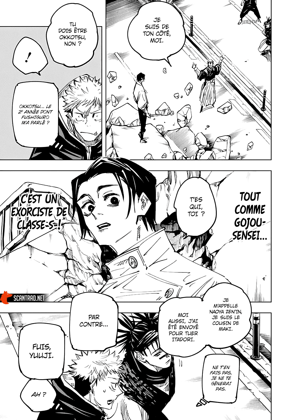 Read Jujutsu Kaisen FR Manga Online