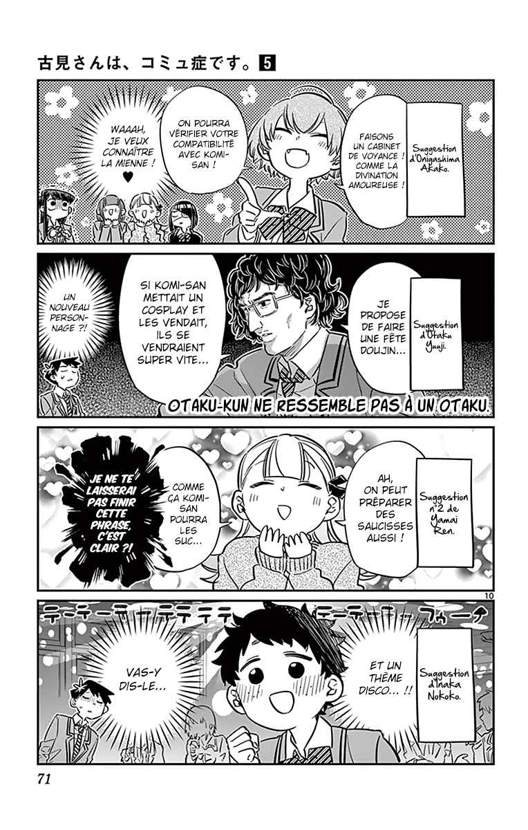 Read Komi Can't Communicate FR Manga Online