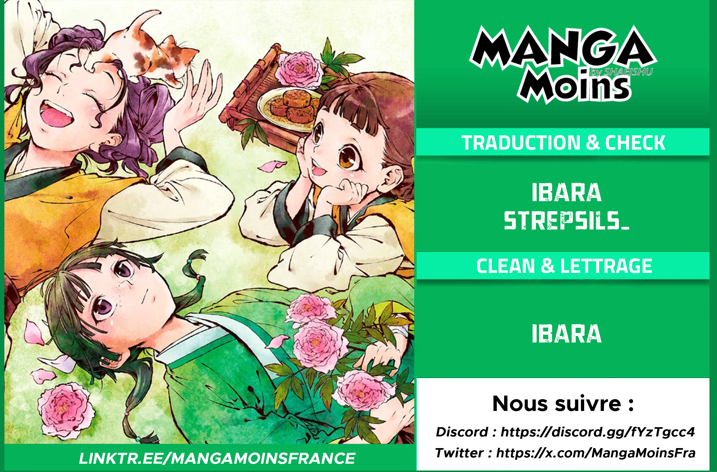 Read Les Carnets de l'Apothicaire FR Manga Online