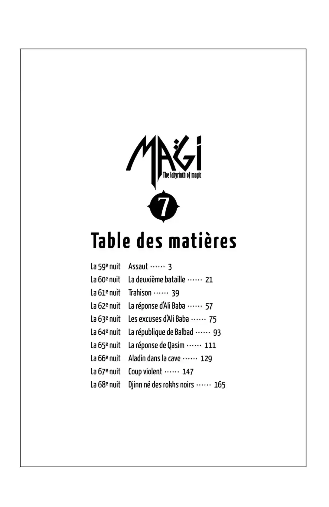 Read Magi The Labyrinth of Magic FR Manga Online