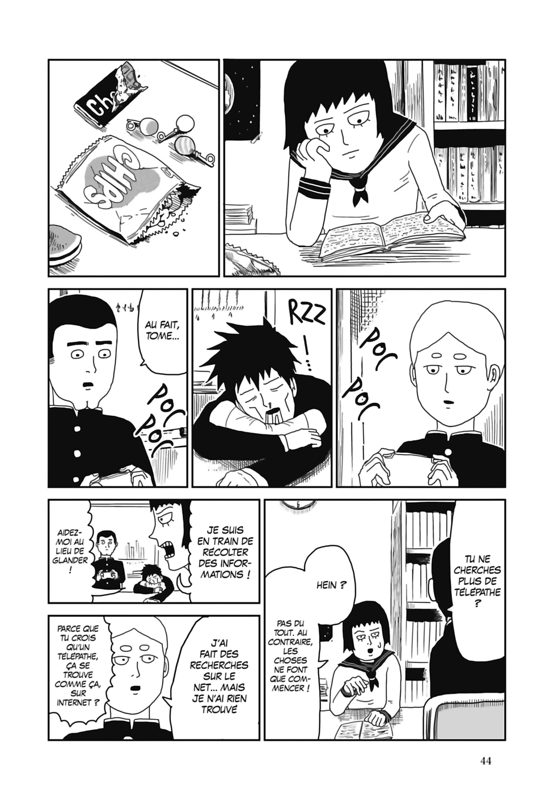 Read Mob Psycho 100 FR Manga Online