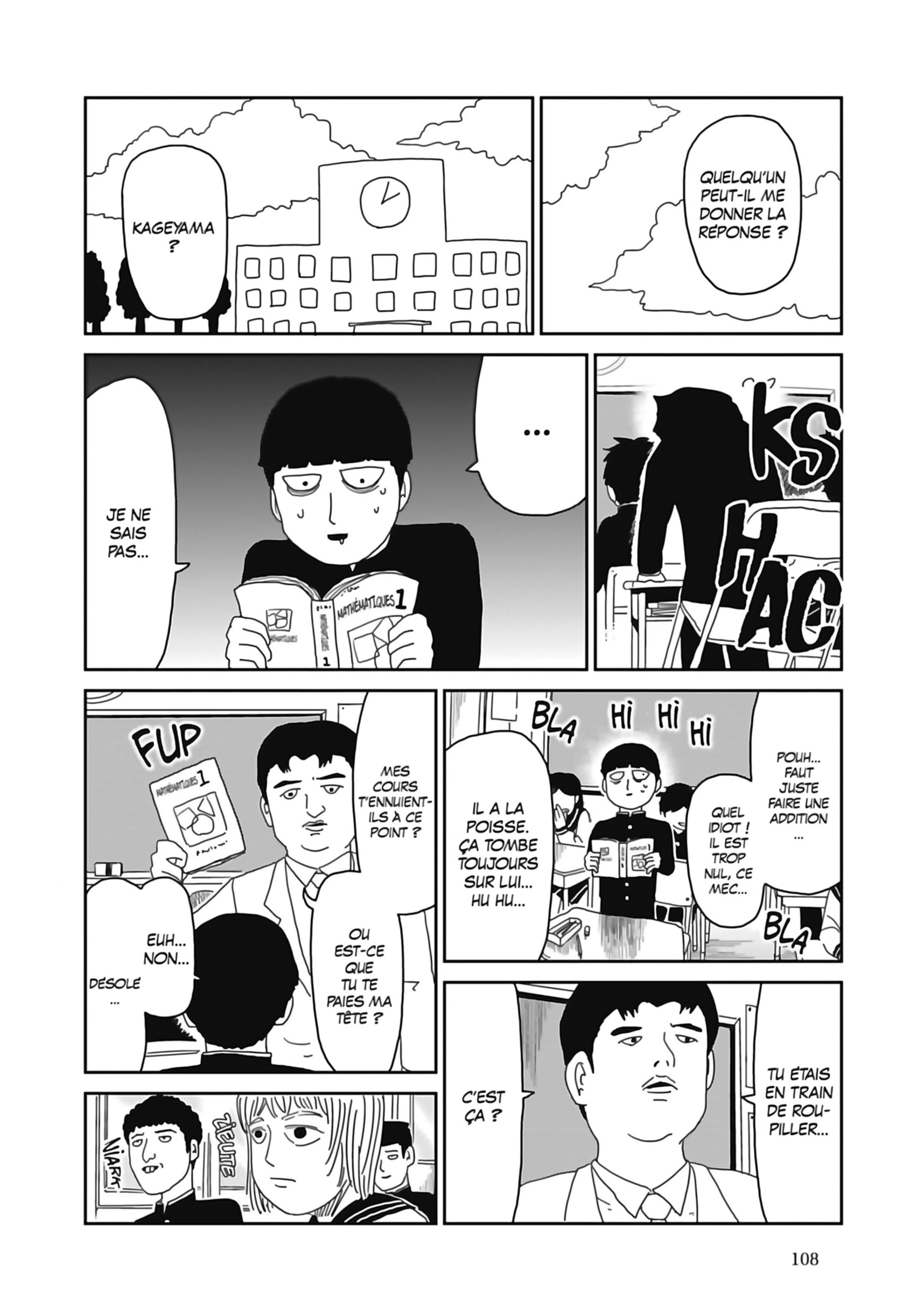Read Mob Psycho 100 FR Manga Online