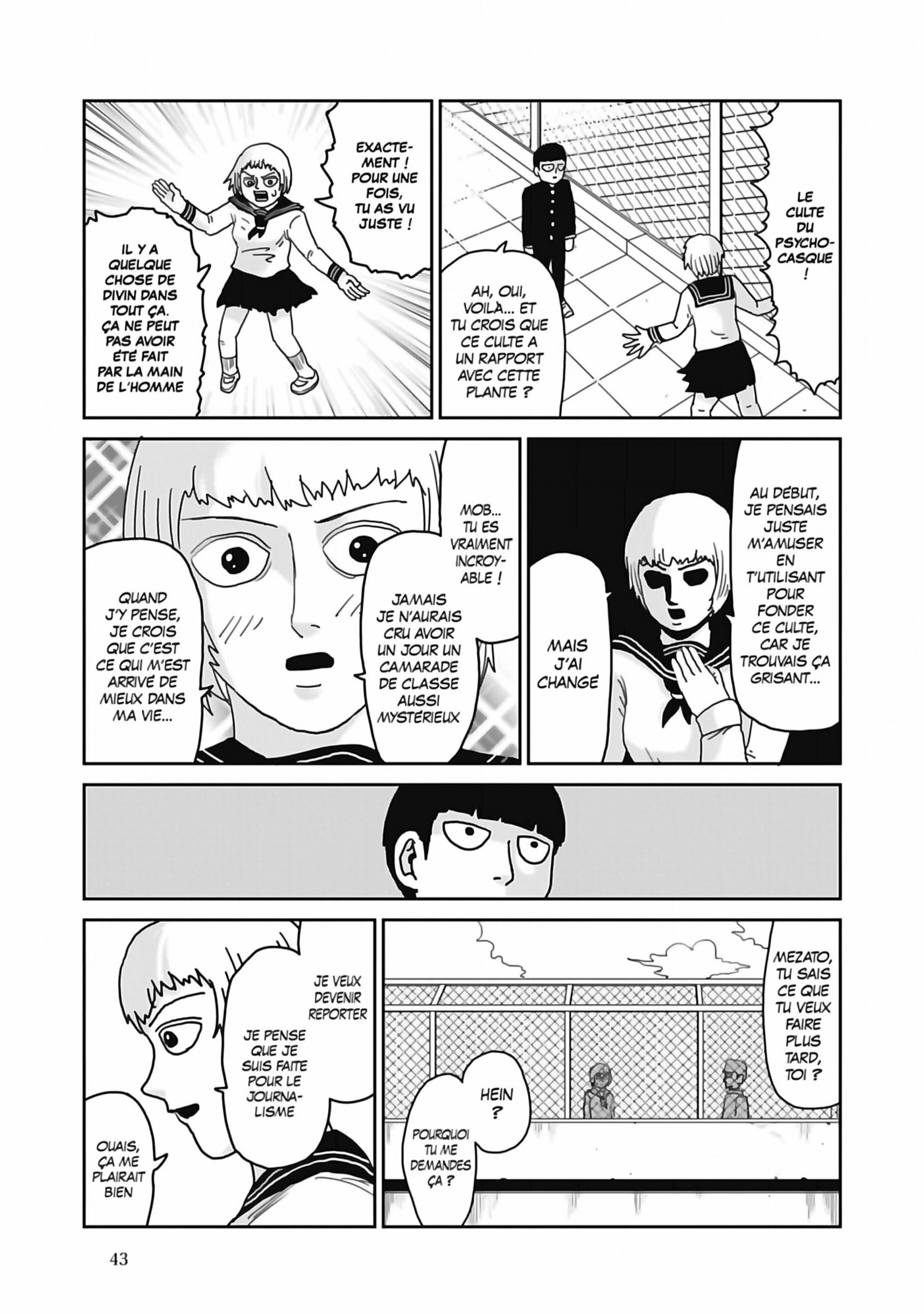 Read Mob Psycho 100 FR Manga Online