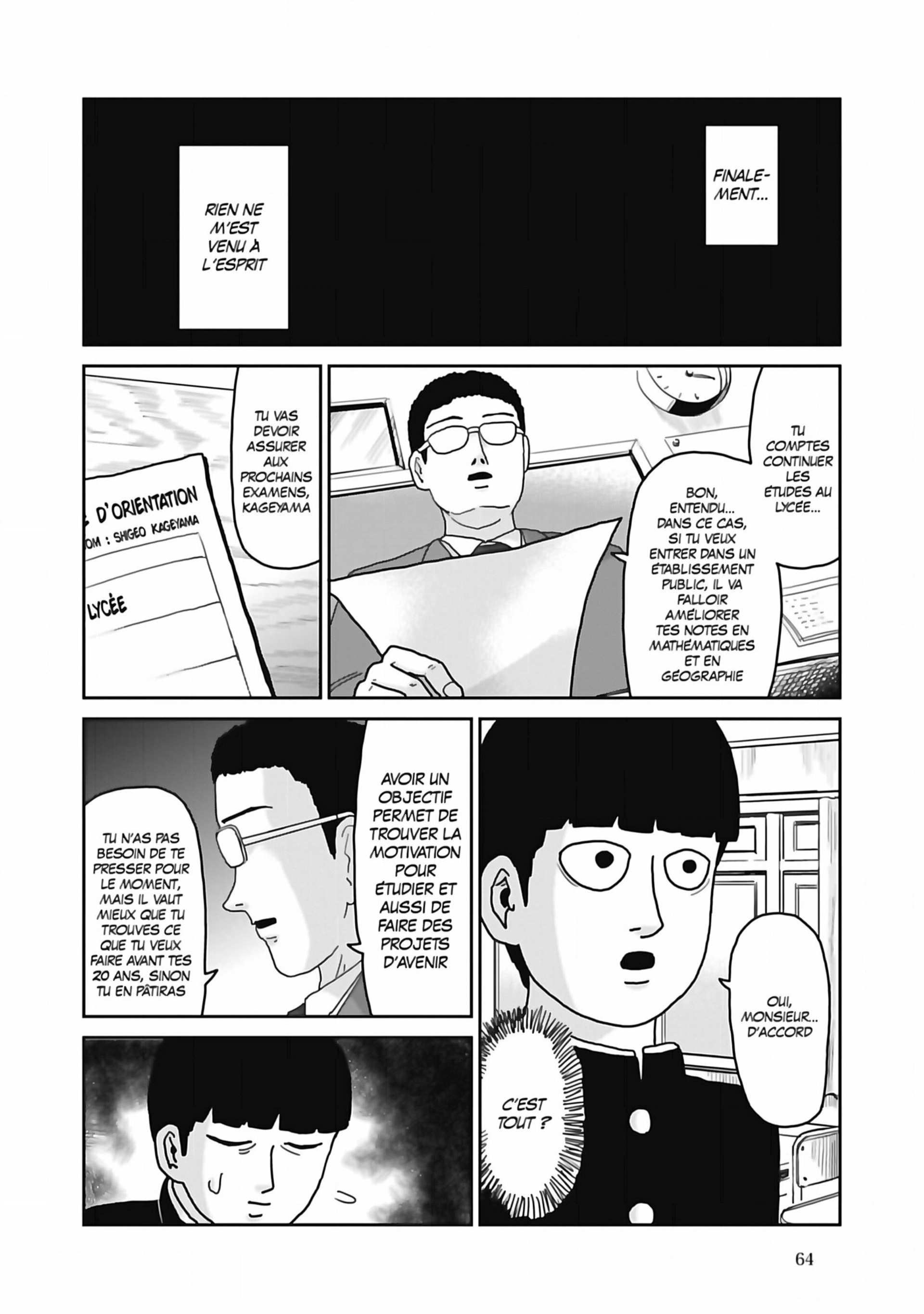 Read Mob Psycho 100 FR Manga Online