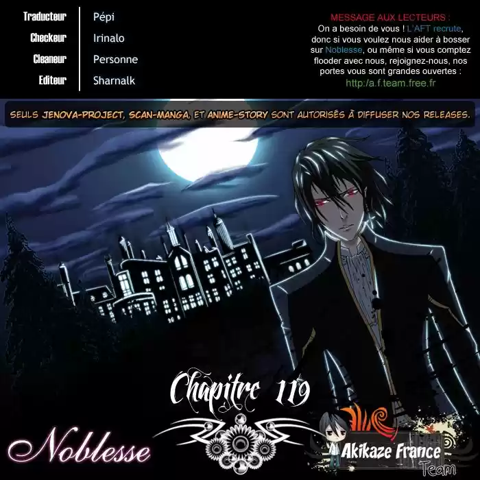Read Noblesse FR Manga Online