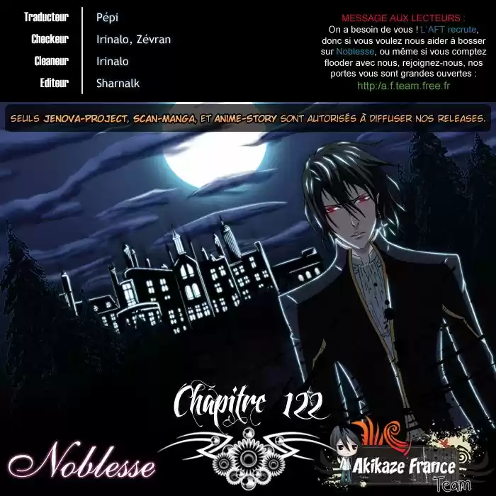 Read Noblesse FR Manga Online