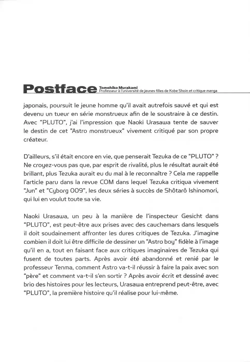 Read Pluto FR Manga Online