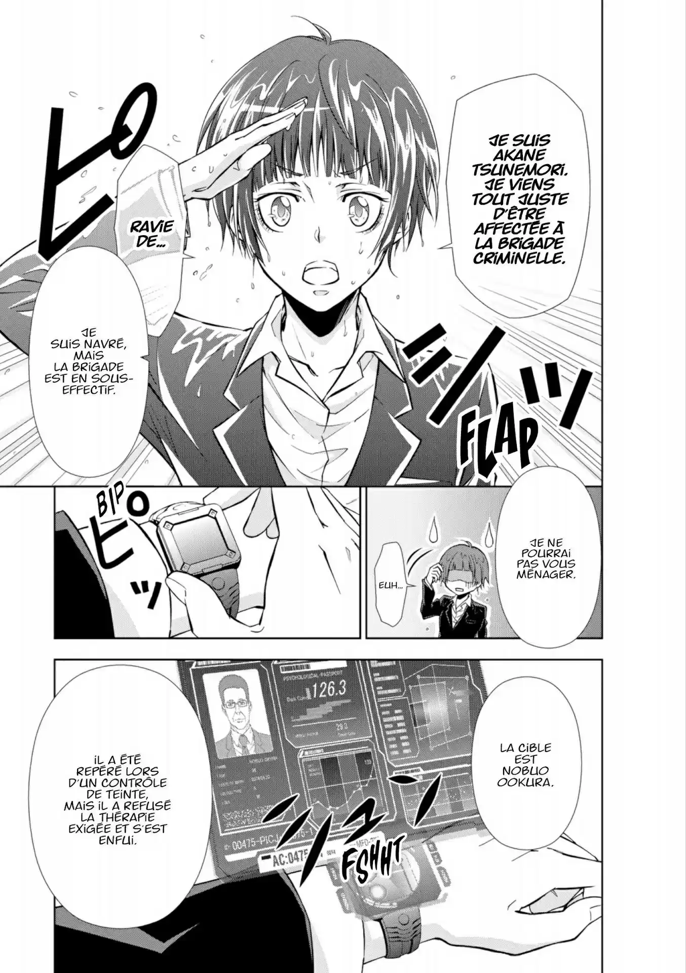 Read Psycho-Pass Inspecteur Akane Tsunemori FR Manga Online
