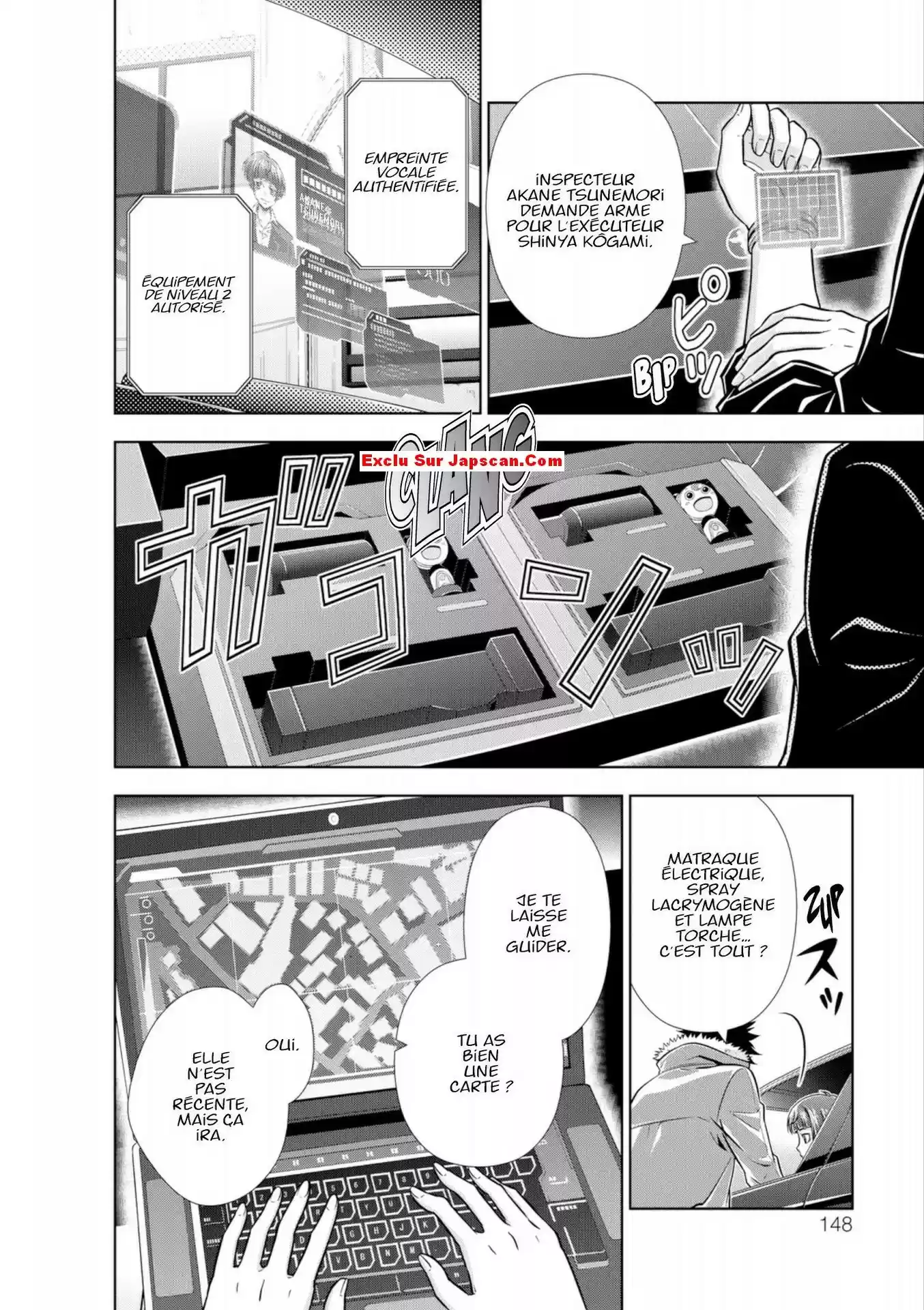 Read Psycho-Pass Inspecteur Akane Tsunemori FR Manga Online