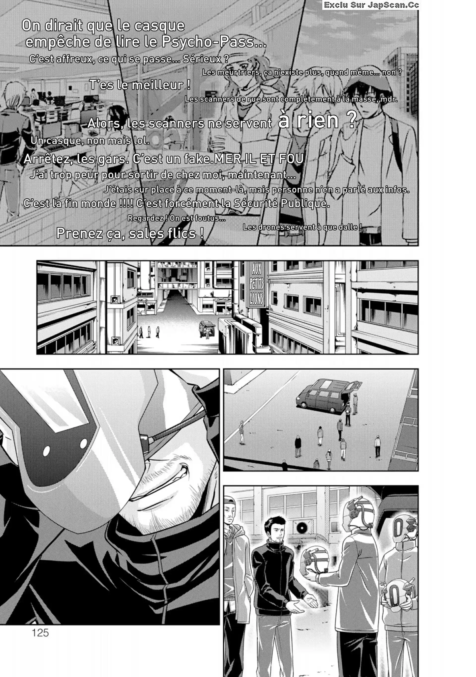 Read Psycho-Pass Inspecteur Akane Tsunemori FR Manga Online