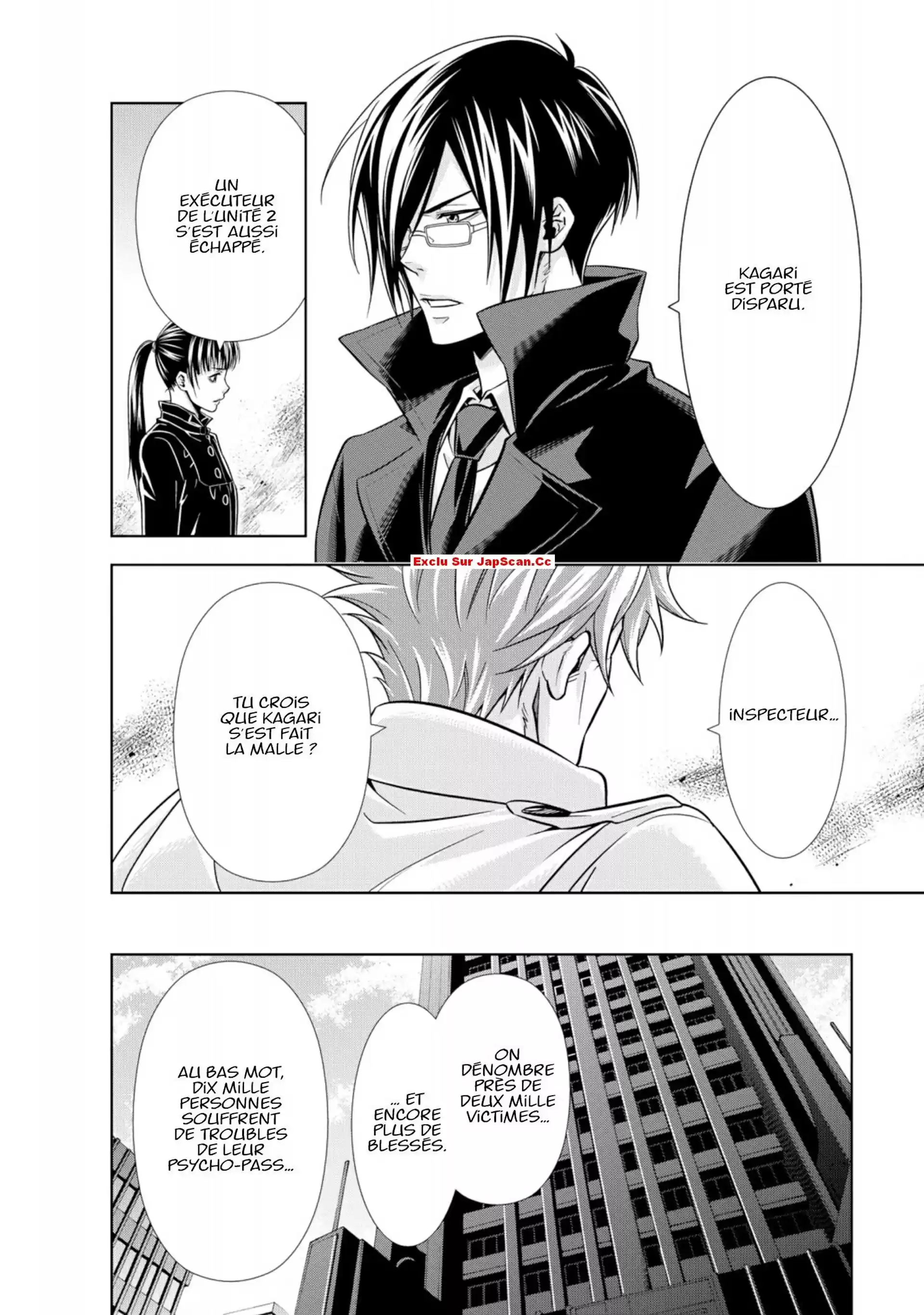Read Psycho-Pass Inspecteur Akane Tsunemori FR Manga Online
