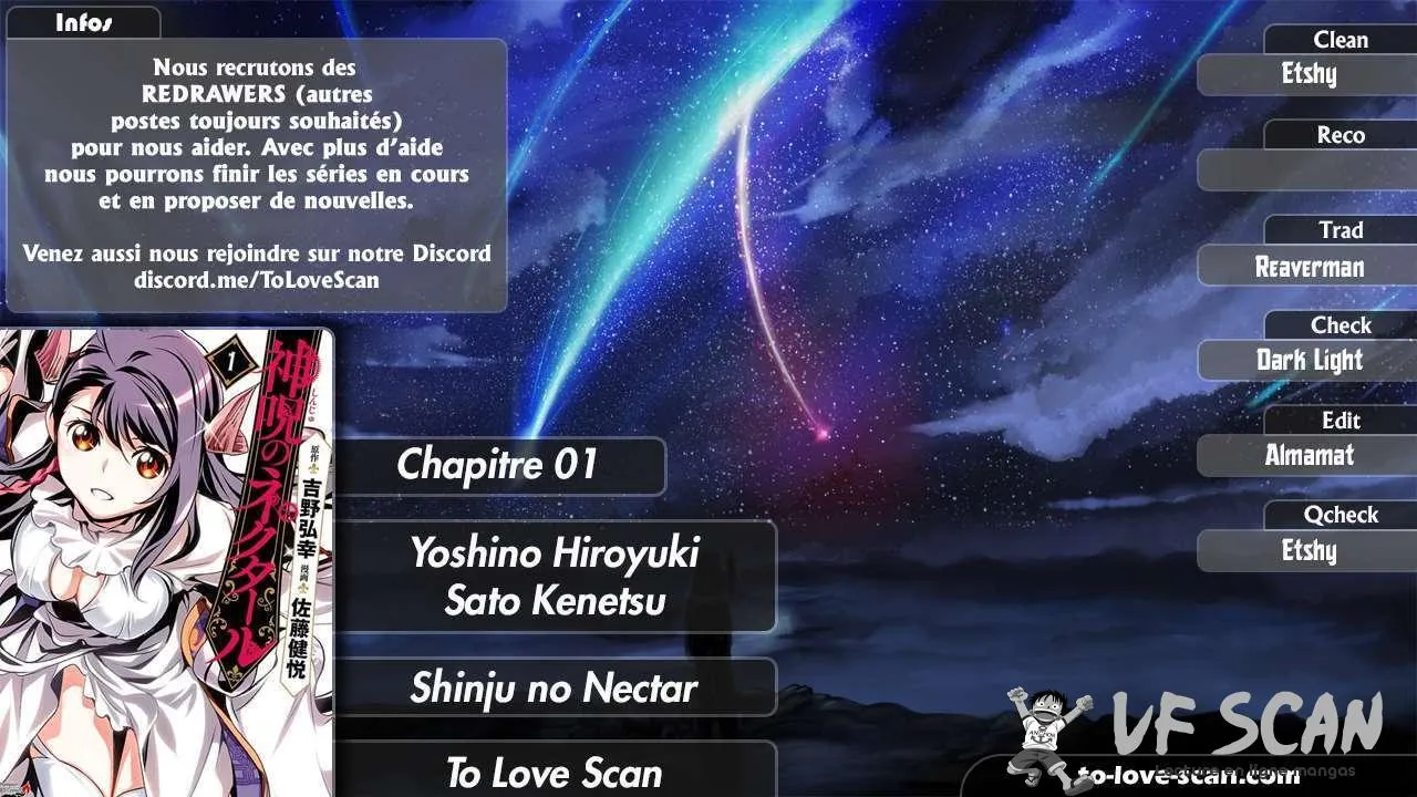 Read Shinju no Nectar FR Manga Online