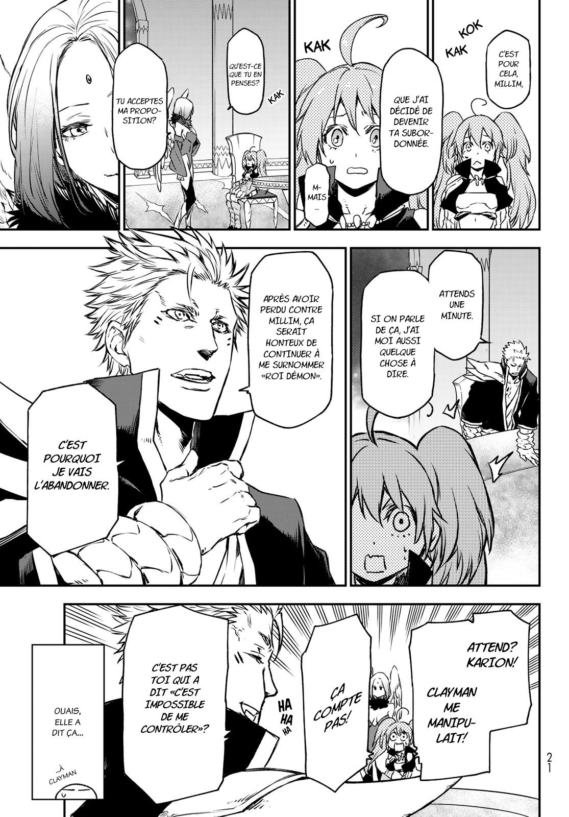 Read That Time I Got Reincarnated as a Slime FR Manga Online