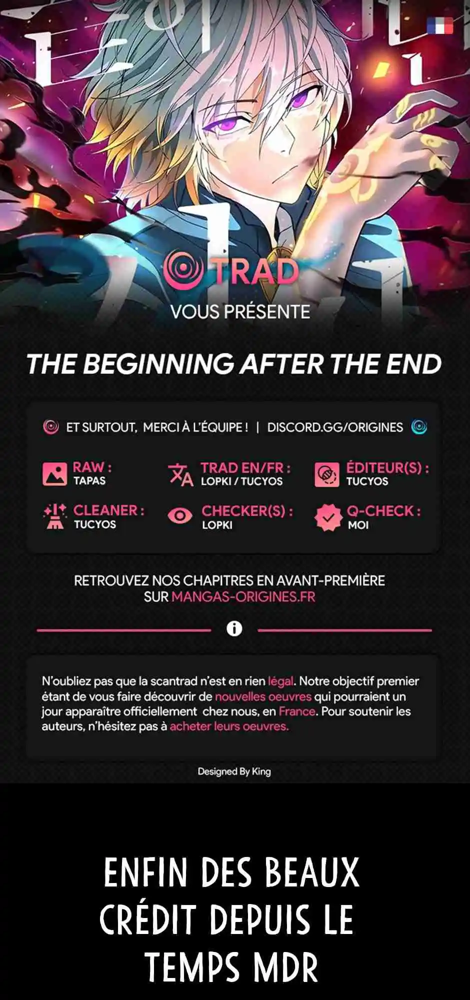 Read The Beginning After the End FR Manga Online