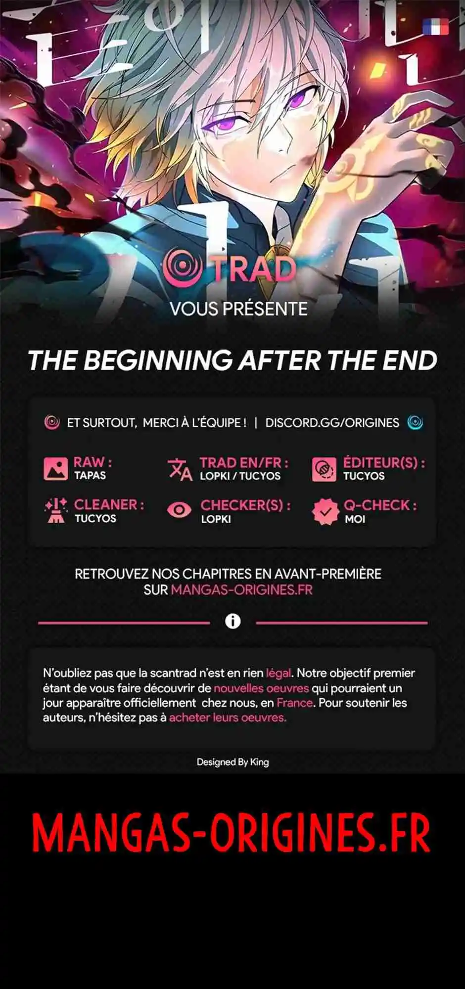 Read The Beginning After the End FR Manga Online
