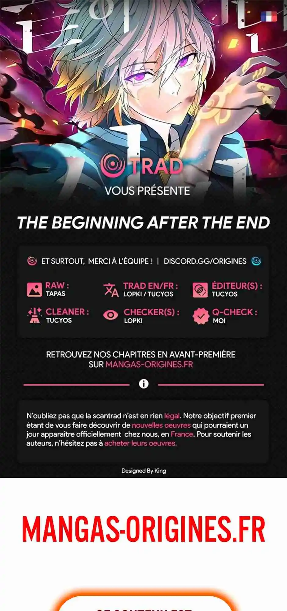 Read The Beginning After the End FR Manga Online