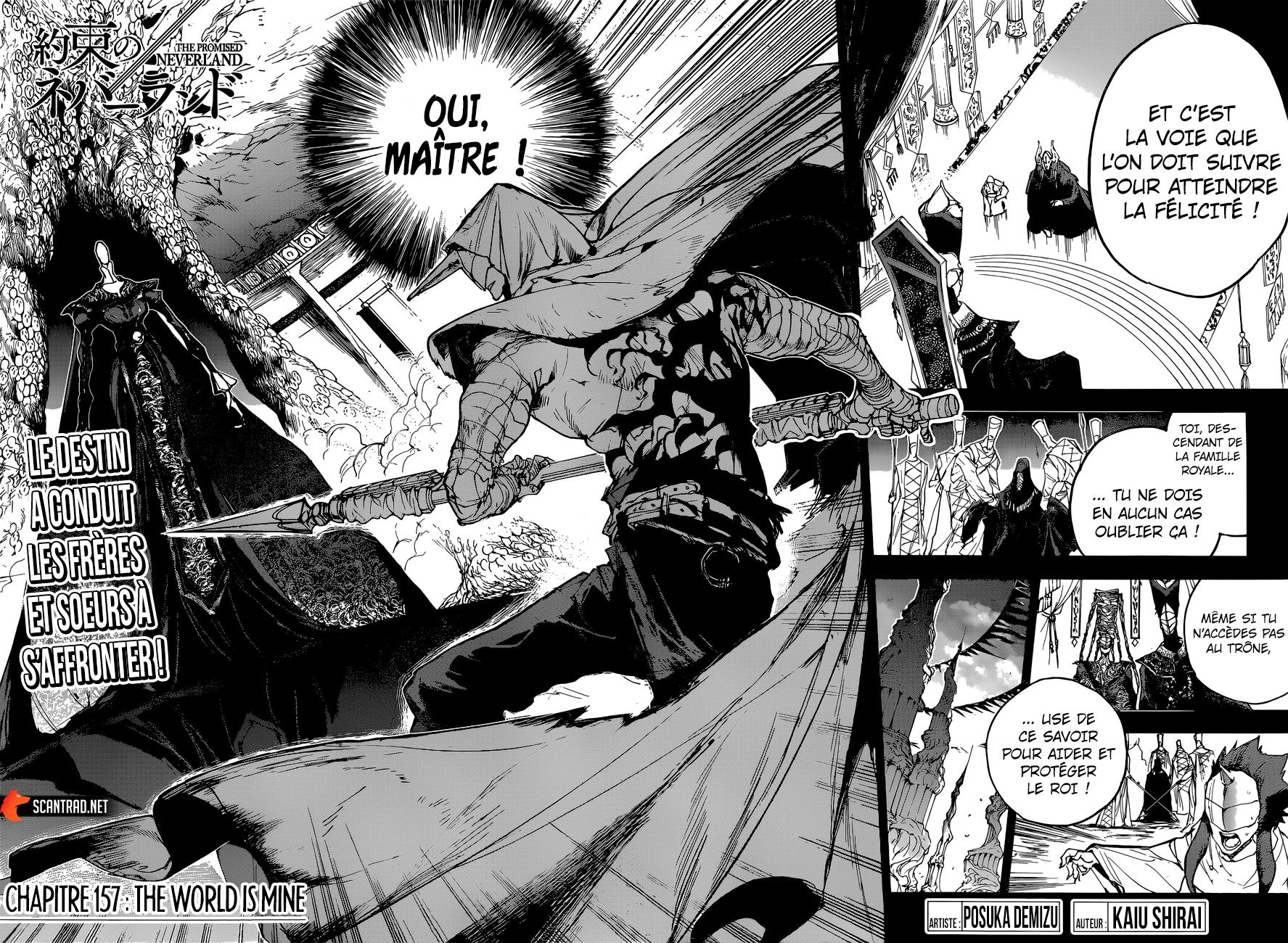 Read The Promised Neverland FR Manga Online