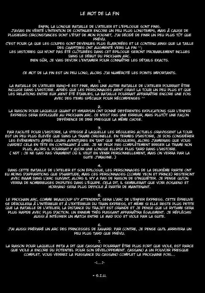 Read Tower Of God FR Manga Online