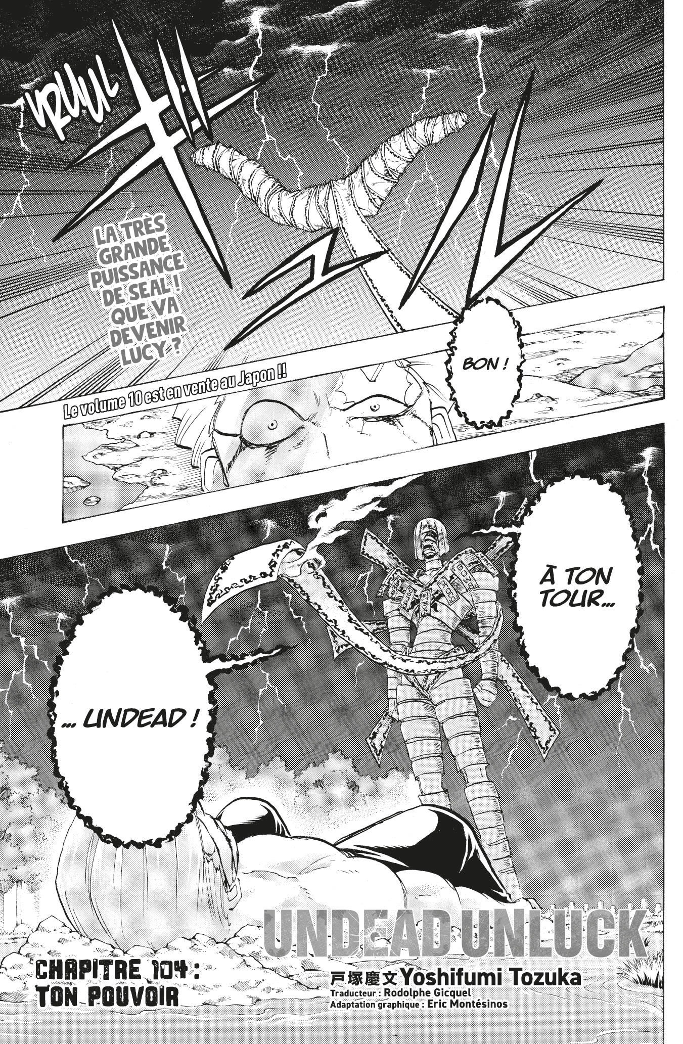 Read Undead Unluck FR Manga Online