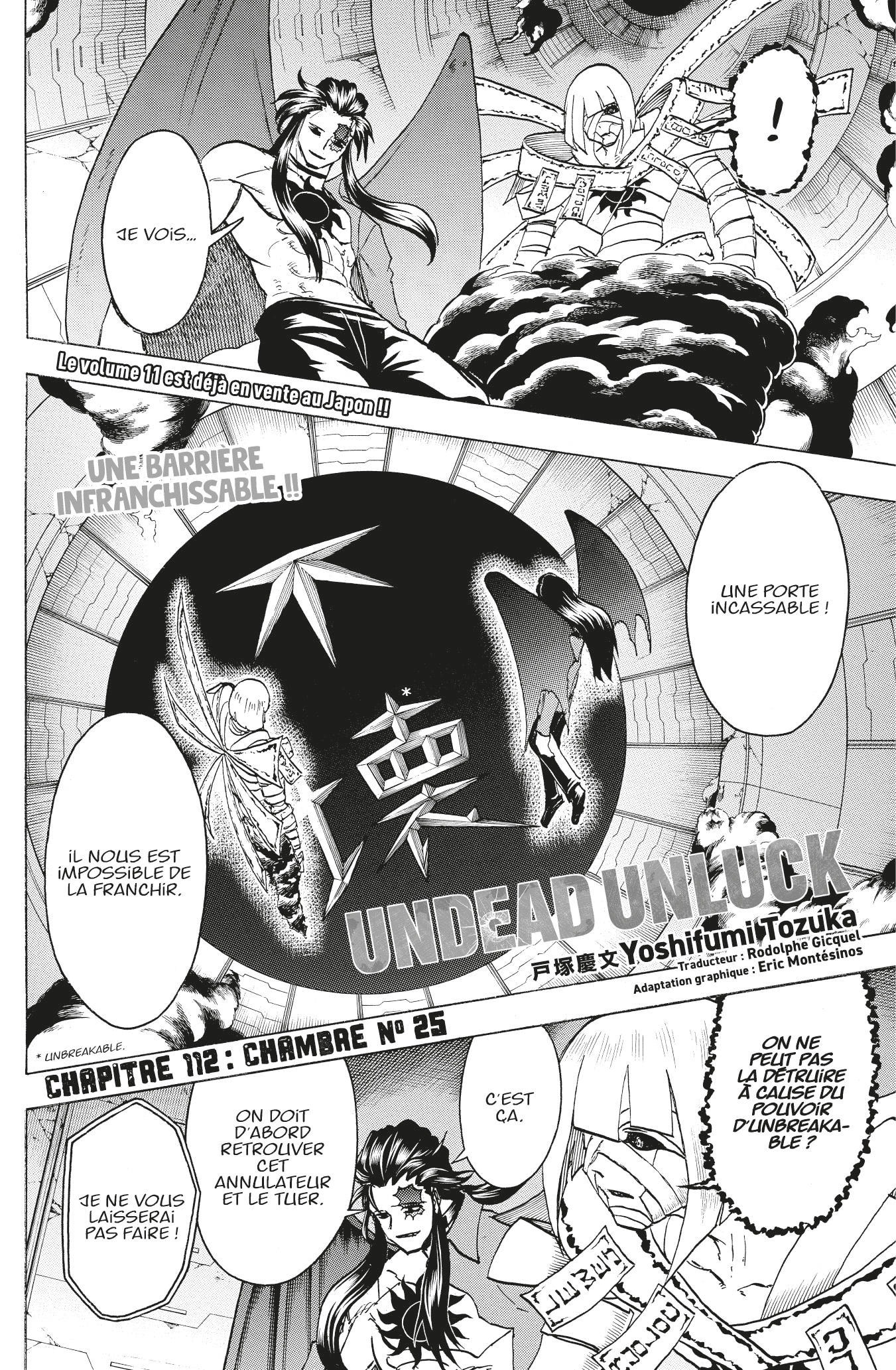 Read Undead Unluck FR Manga Online